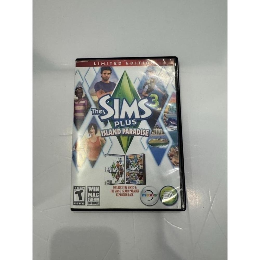 The Sims 3 + Island Paradise PC/Mac Limited Edition 2-Disc‎ Set EA DVD